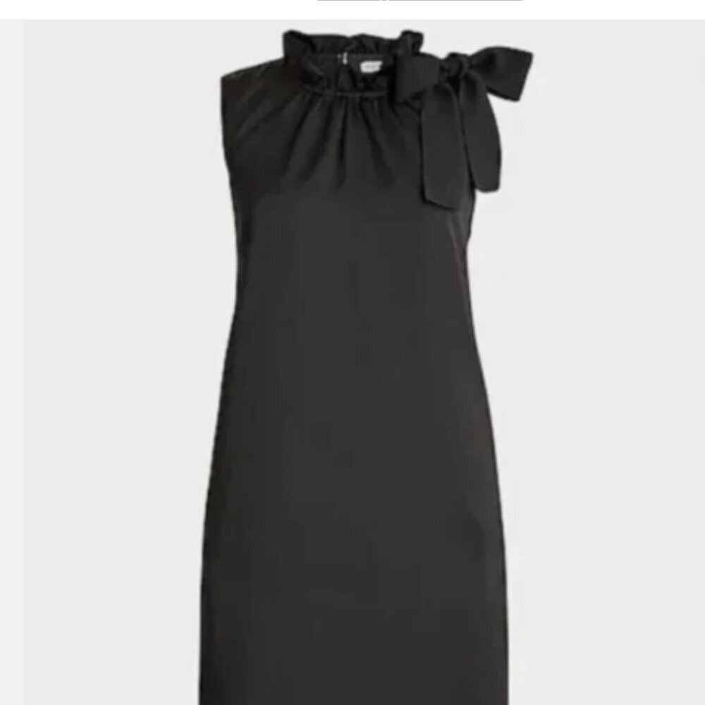 J. Crew Ruffle-Neck Sleeveless Dress Size 10 NWT - Picture 3 of 13